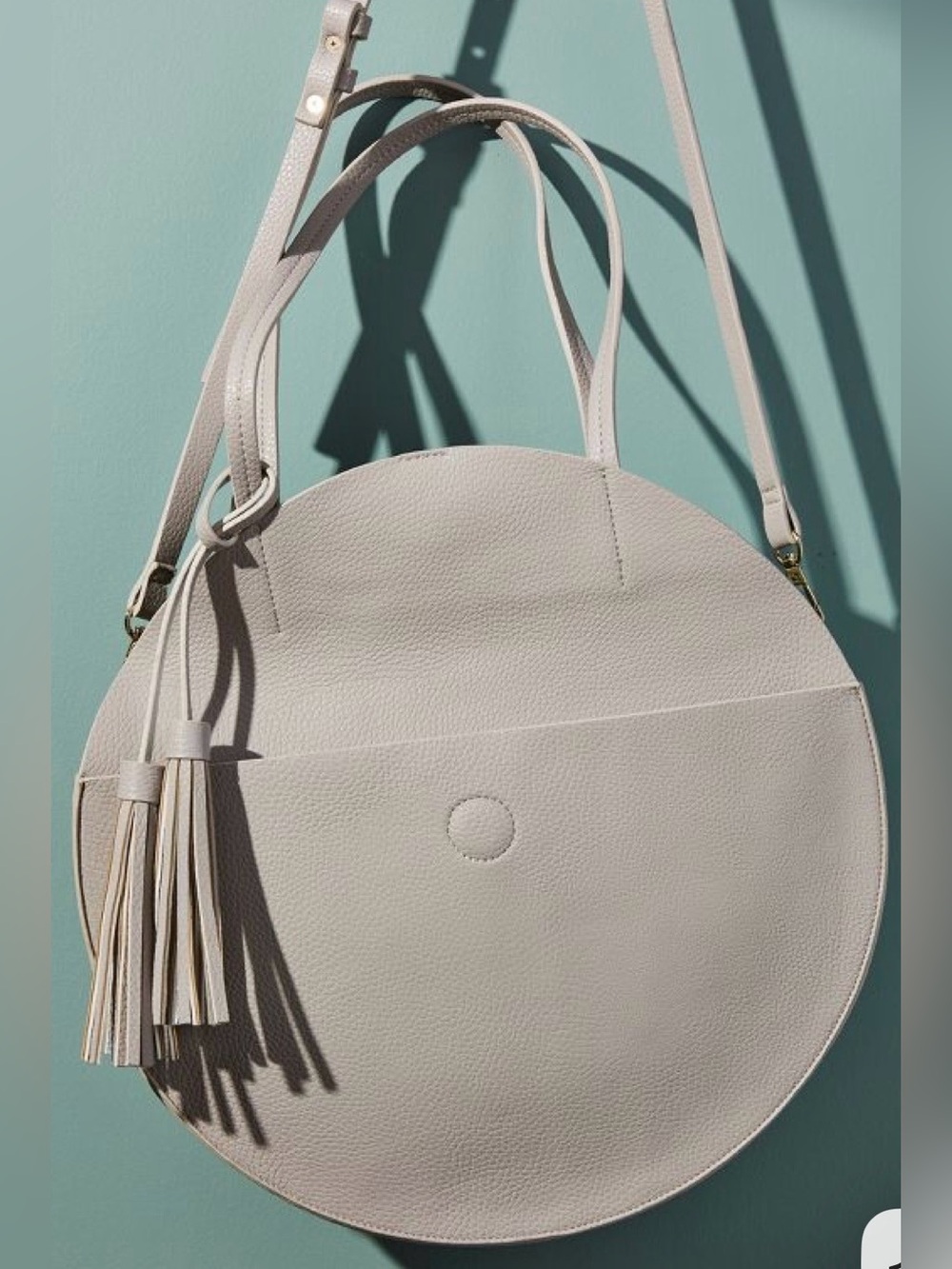 Anthropolgie -Remi & Reid Women’s Round Tote Bag in green